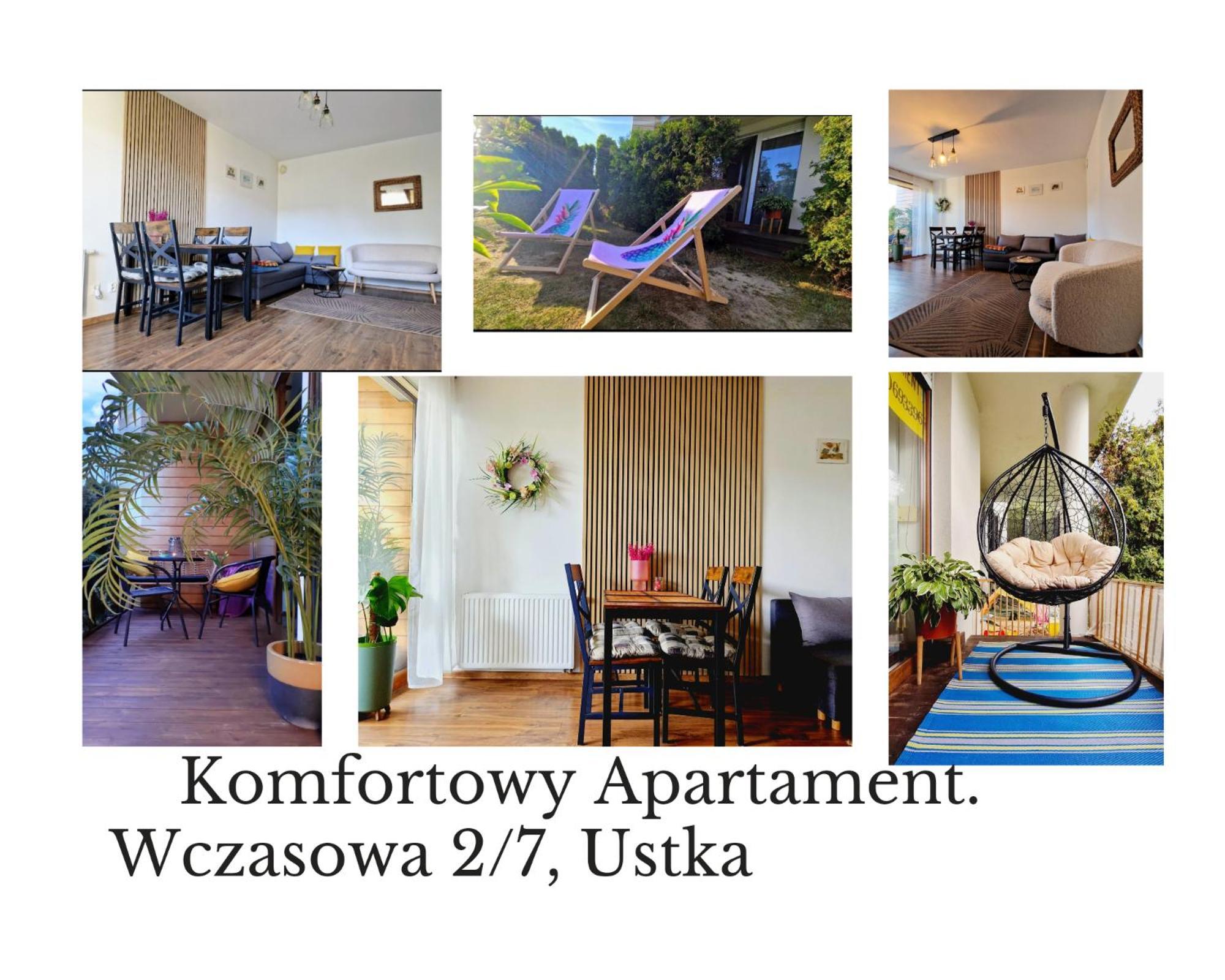 Komfortowy Apartament Dwupokojowy Z Tarasem I Garaz Устка Екстер'єр фото